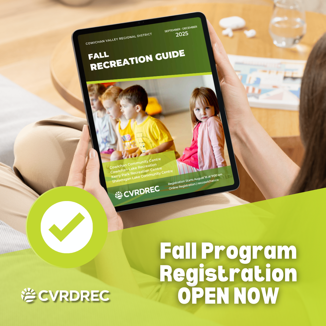 CVRDrec - Fall Program Reg Open now 2025