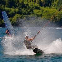 Windsurfing at Nitinat Lake